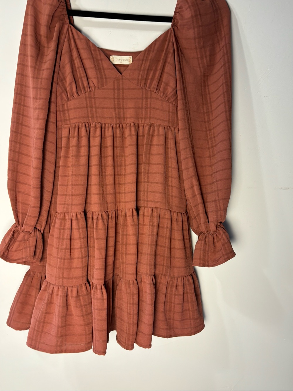 Altar'd State Rust Mini Dress